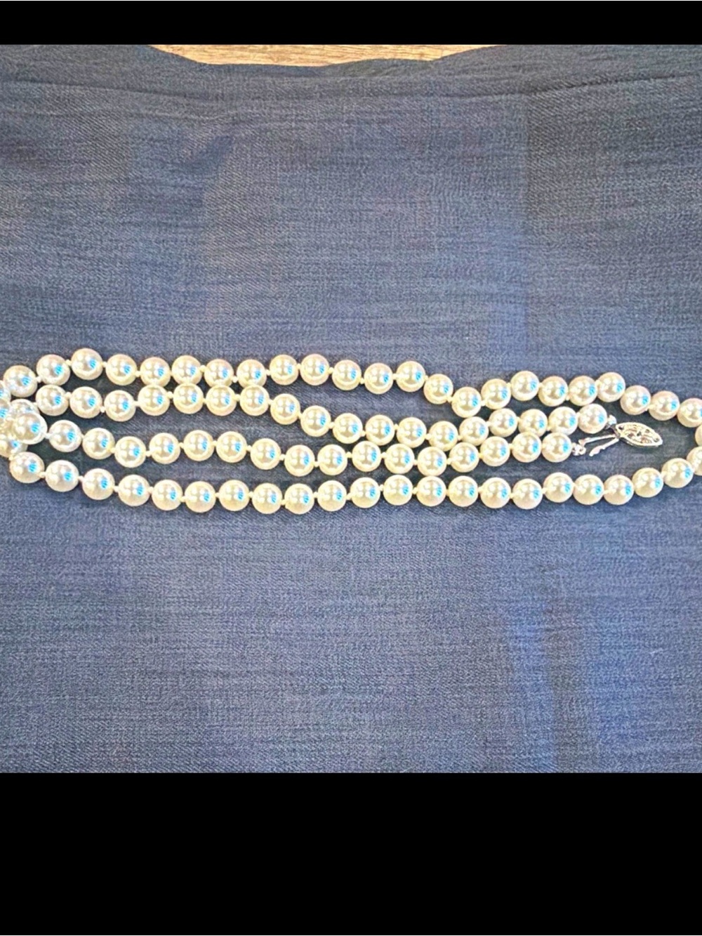 Vintage 1960’s Japanese Akoya Pearl Necklace 30” - Elite 9mm, hand-knotted